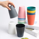Axyaa Vertical Pattern Cup Set - 11pcs, Multi-color, Reusable Plastic Drinking Cups