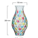 Axyaa Nordic Glass Ornament: Stylish Homestay Restaurant Vase Ornament for Elegant Living Space