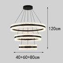 Axyaa Modern Dining Room Pendant Light LED Chandelier Ceiling Lamp Fixture