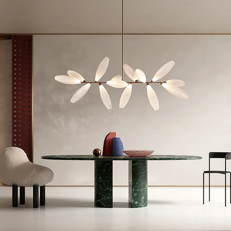 Axyaa Glass Shade LED Pendant Lights for Home Decor and Lighting