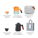 Axyaa Ceramic Travel Tea Set Quick Guest Cup Portable Tea Cup