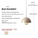 Axyaa Flower Bud Pendant Light: Nordic Design for Bedroom, Bar, or Restaurant
