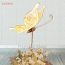 Axyaa LED Butterfly Wings Lace Hanging Lamps for Romantic Decor