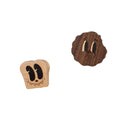 Axyaa Cartoon Magnetic Sealing Clip for Bags & Fridge - Wooden Packaging Clip