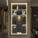 Axyaa LED Abstract Wall Decoration - Modern Home Appliance for Living Room & Bedroom