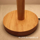Axyaa Solid Wood Guesthouse Table Lamp Modern American Country Bedroom Bedside Lamp