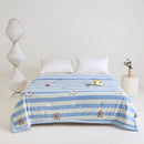 Axyaa Soft Silk Cool Feeling Printed Summer Quilt