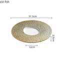 Axya Ceramic Dinner Plates Set in Solid Colors for Restaurant Style Dining