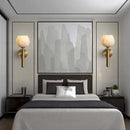 Axyaa Marble LED Wall Lamp | Brass Nordic Luxury Lighting