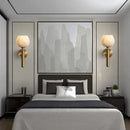 Axyaa Marble LED Wall Lamp Brass E14 Nordic Luxury Lighting