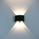 Axyaa Outdoor Waterproof LED Wall Lamp for Garden Aluminum Living Room Wall Light