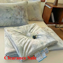 Axyaa Cool Silk Summer Quilt, Machine Washable, Air Conditioner Quilt, Single/Double Sizes