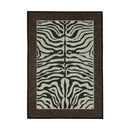 Axyaa Leopard Print Area Rug: Modern Living Room Carpet, Non-slip Washable Mat