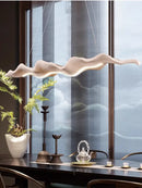 Axyaa Resin LED Pendant Lights Dimmable Chandelier for Indoor Decor