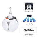 Axyaa Solar Bivouac Light with Remote Control for Outdoor Decoration and Emergency Lighting