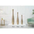 Axyaa Gold Resin Tall Floor Vase, 26 Inch, Living Room Decor