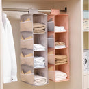 Axyaa Multi-layer Folding Hanging Storage Organizer for Bras, Underwear, Socks, and Clothes