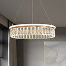 Axyaa Retro Crystal Chandelier: Elegant Golden Ceiling Light for Hotels, Restaurants, Living Rooms