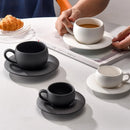 Axyaa Rock Sand Ceramic Coffee Cup Set - Japanese Style Tea Cup