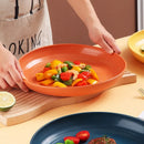 Axyaa Unbreakable Red Dinner Plates, Reusable & Dishwasher Safe for Easy Cleaning