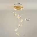 Axyaa Modern Dine Room Pendant Lights Indoor LED Chandelier Ceiling Lamp