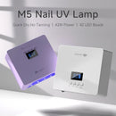 Axyaa High Power UV LED Nail Lamp: Fast Drying, 42 Beads, Rechargeable