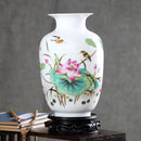 Axyaa Jingdezhen Chinese Ceramic Vase Home Decoration Palace Ornament
