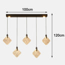 Axyaa Modern Indoor Pendant Chandelier for Dining and Living Room Lighting