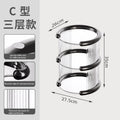 Axyaa 3-Tier Acrylic Makeup & Perfume Organizer for Vanity and Kitchen