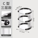 Axyaa 3-Tier Acrylic Makeup & Perfume Organizer for Vanity and Kitchen