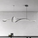 Axyaa Minimalist LED Pendant Lights for Living Dining Room, Bar Ceiling Chandeliers