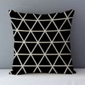Axyaa Geometric Cozy Cushion Cover Home Decorative Pillows Square Case