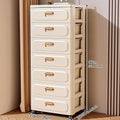 Axyaa Multilayer Drawer Storage Cabinet: Organize Clothes, Toys, Snacks Easily