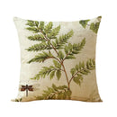 Axyaa Flower Print Cushion Cover 45*45cm Home Decor Sofa Pillow