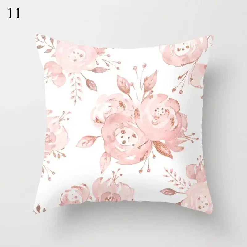 Axyaa Floral Pattern Pillowcase for Home Decor and Events