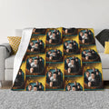 Axyaa Birthday Girl Limited Edition Vintage Style Throw Blanket