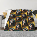 Axyaa Birthday Girl Limited Edition Vintage Style Throw Blanket
