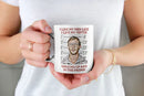Axyaa Dark Humor Ceramic Coffee Mug 11oz - Jeffrey Dahmer Funny Office Mug