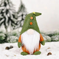 Axyaa Green Gnome Doll: Christmas Decor Family Santa Claus Figurine & Gift