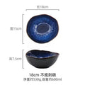 Axyaa Ceramic Irregular Flat Plate Dinnerware - Wholesale Kitchen Dish