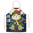 Axya Waterproof Polyester Cat Apron Bib for Household Kitchen Baking