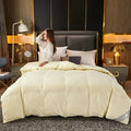 Luxury Axyaa White Goose Down Duvet Core - Warm, Double-Single Size