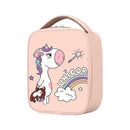 Axyaa Kids Portable Stripe Lunch Bag Tote- Insulated Cooler Thermal Food Picnic
