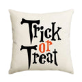 Axyaa Halloween Pillowcase Cojines Funny Cushion Cover Home Sofa Decoration