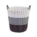 Axyaa Woven Rattan-Style Foldable Laundry Basket & Toys Storage Home Decor