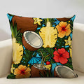 Axyaa Tropical Fruit Cushion Covers for Camper Decor and Dining Chair Pillowcase