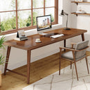 Axyaa 78.7" Extra Long 2-Person Computer Writing Desk for Home Office and Study