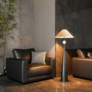 Axyaa Nordic LED Floor Lamp - Modern Minimalist Wabi-Sabi Style for Living Room & Bedroom