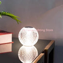 Axyaa Crystal Diamond Desk Lamp - USB Charging Ambient Night Light