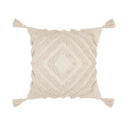 Boho Velvet Embroidery Cushion Cover by Axyaa